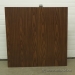 Mahogany 48 x 48 Enclosed Egan Magnetic Whiteboard